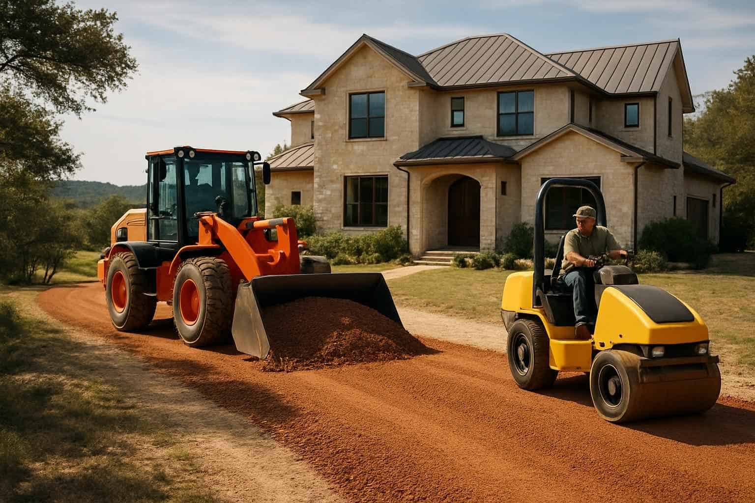 Driveway Grading and Compaction in Mountain Home Texas