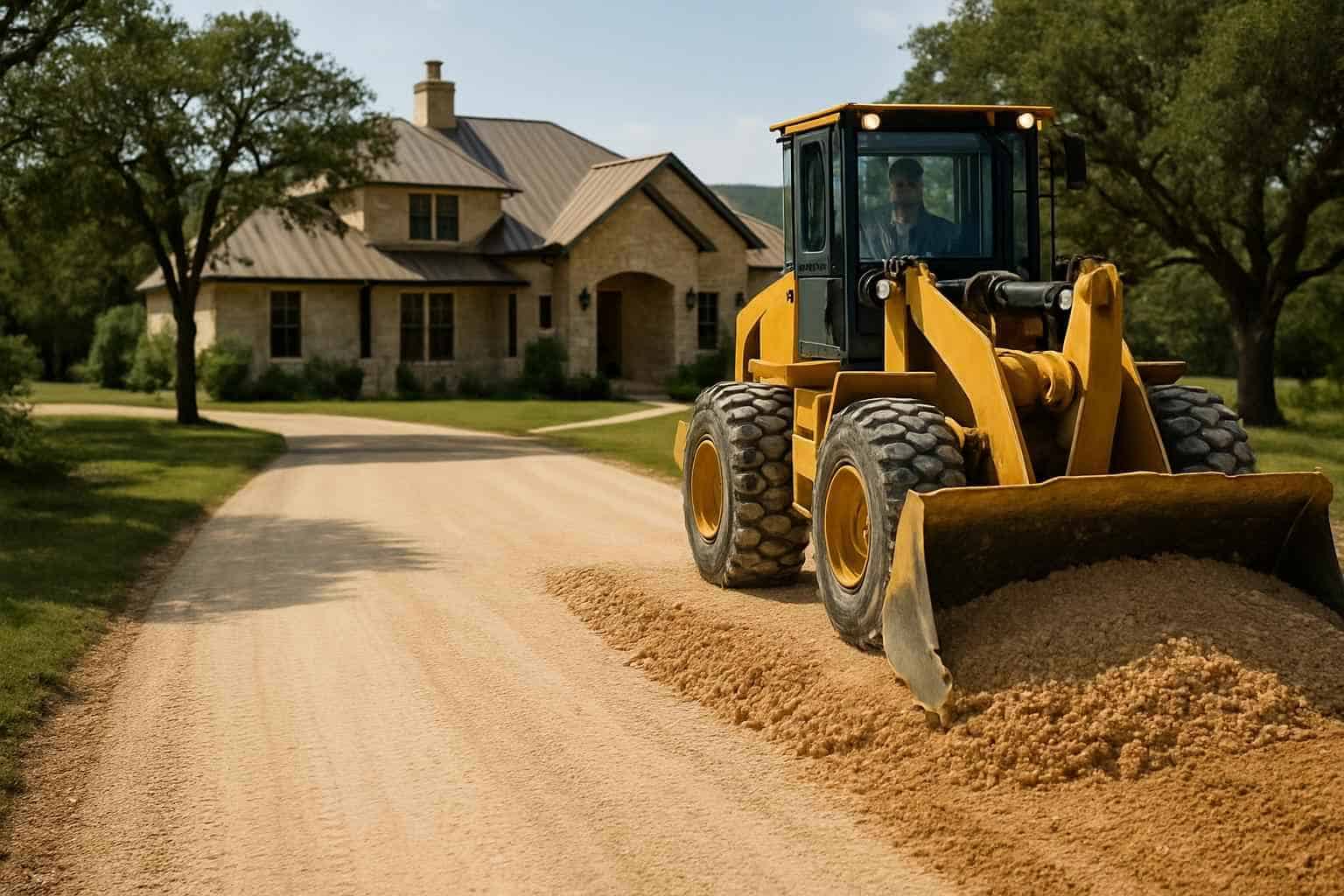 Driveway Grading and Compaction in Sisterdale Texas