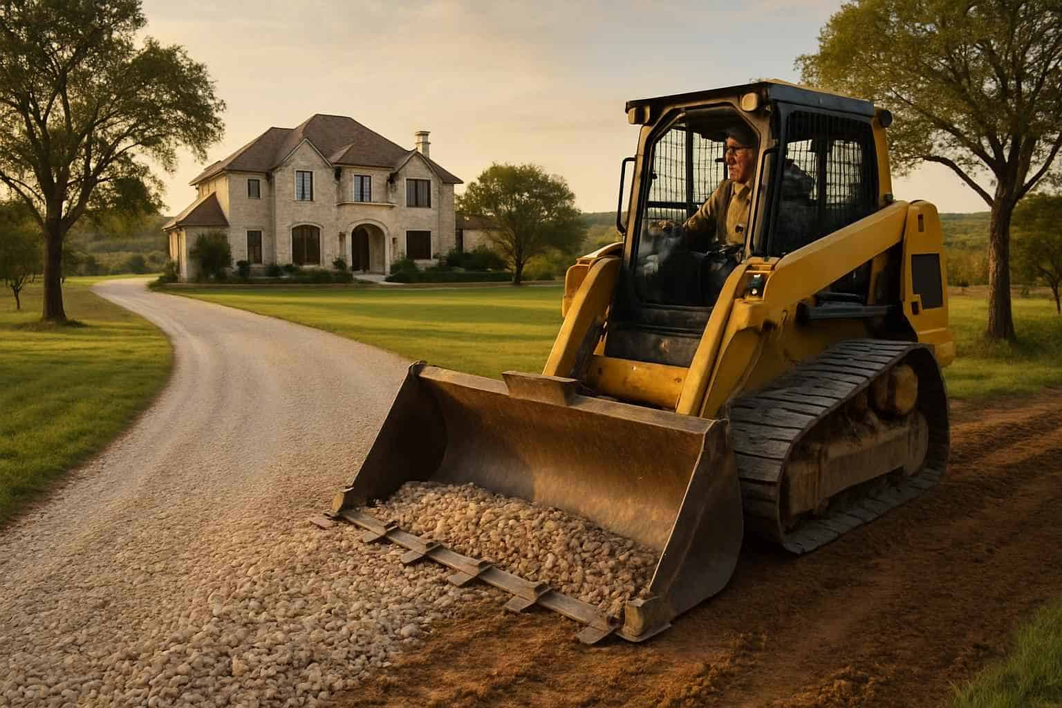 Driveway Grading in Blanco Texas