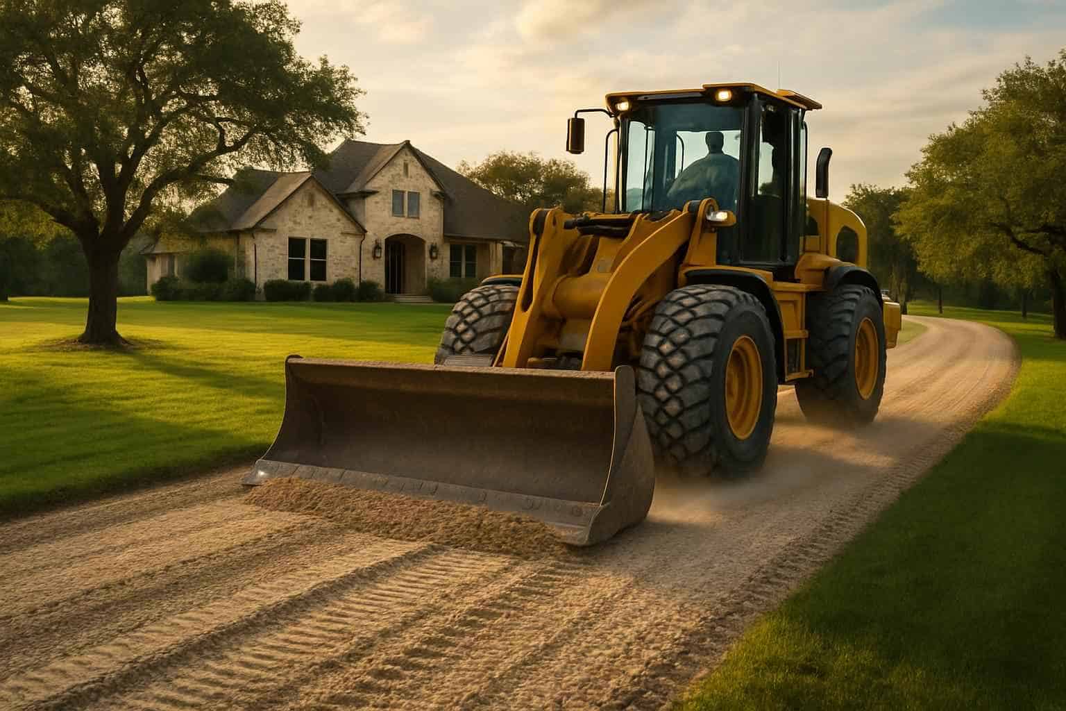 Driveway Grading in Center Point Texas