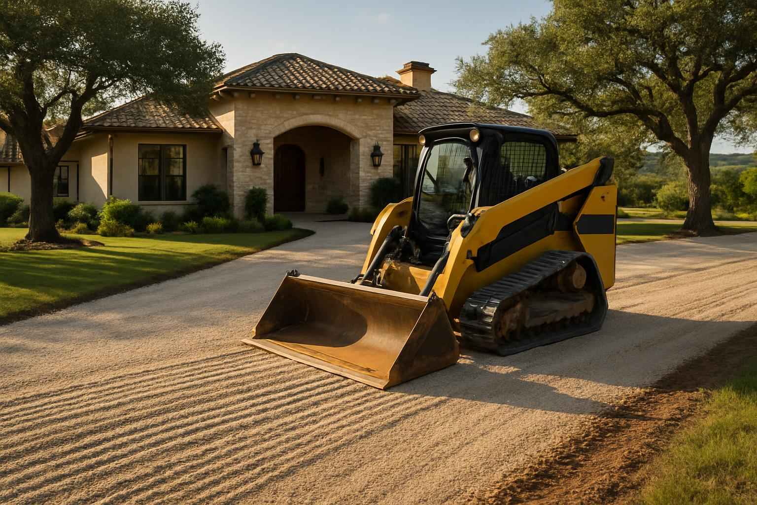 Driveway Grading in Hunt Texas