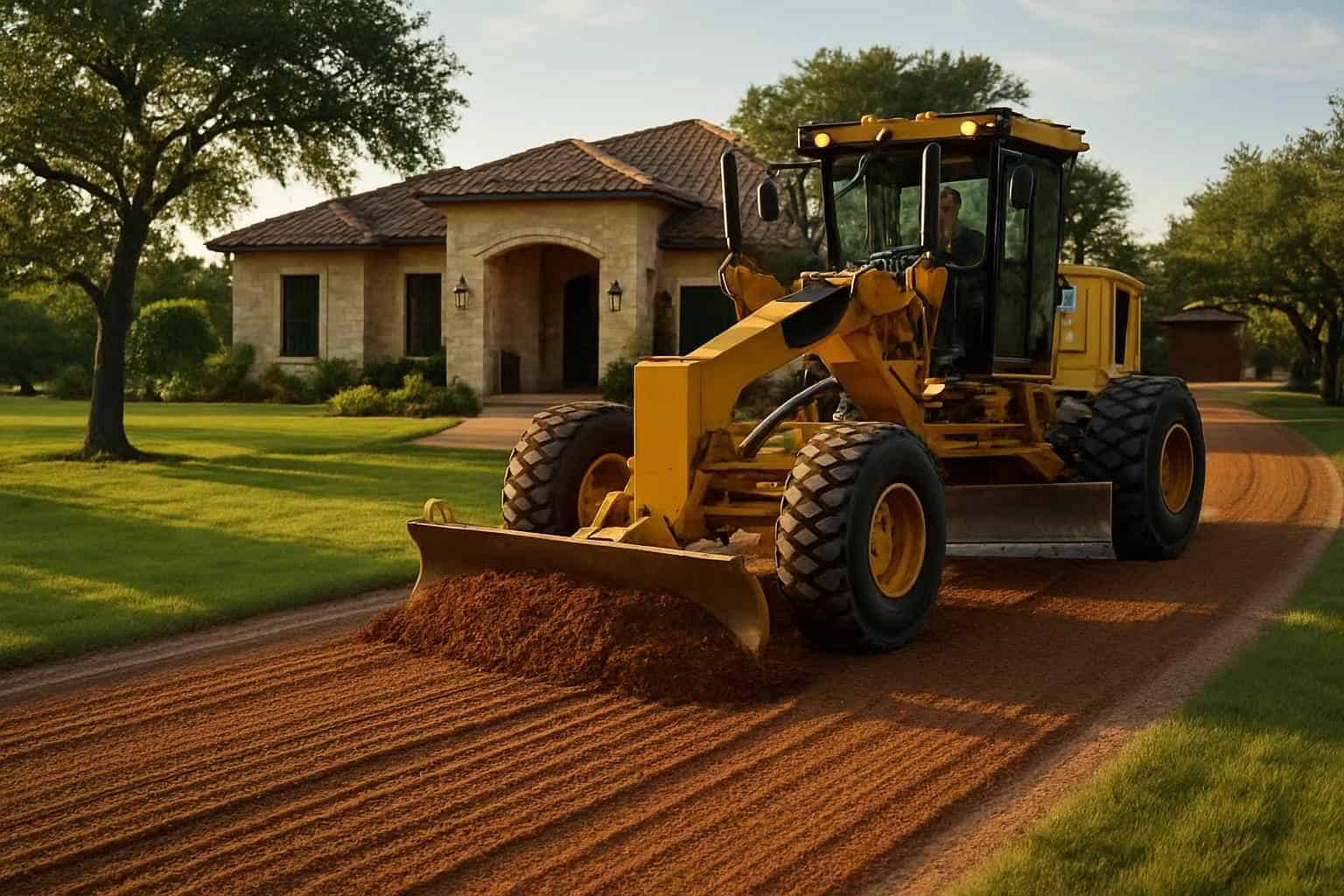 Driveway Grading in Johnson City Texas