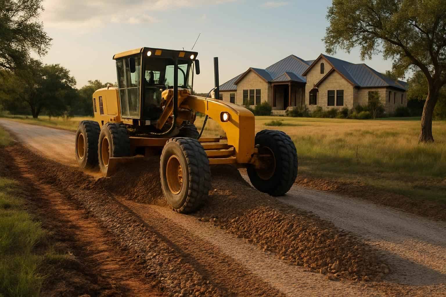 Driveway Grading in Kendalia Texas