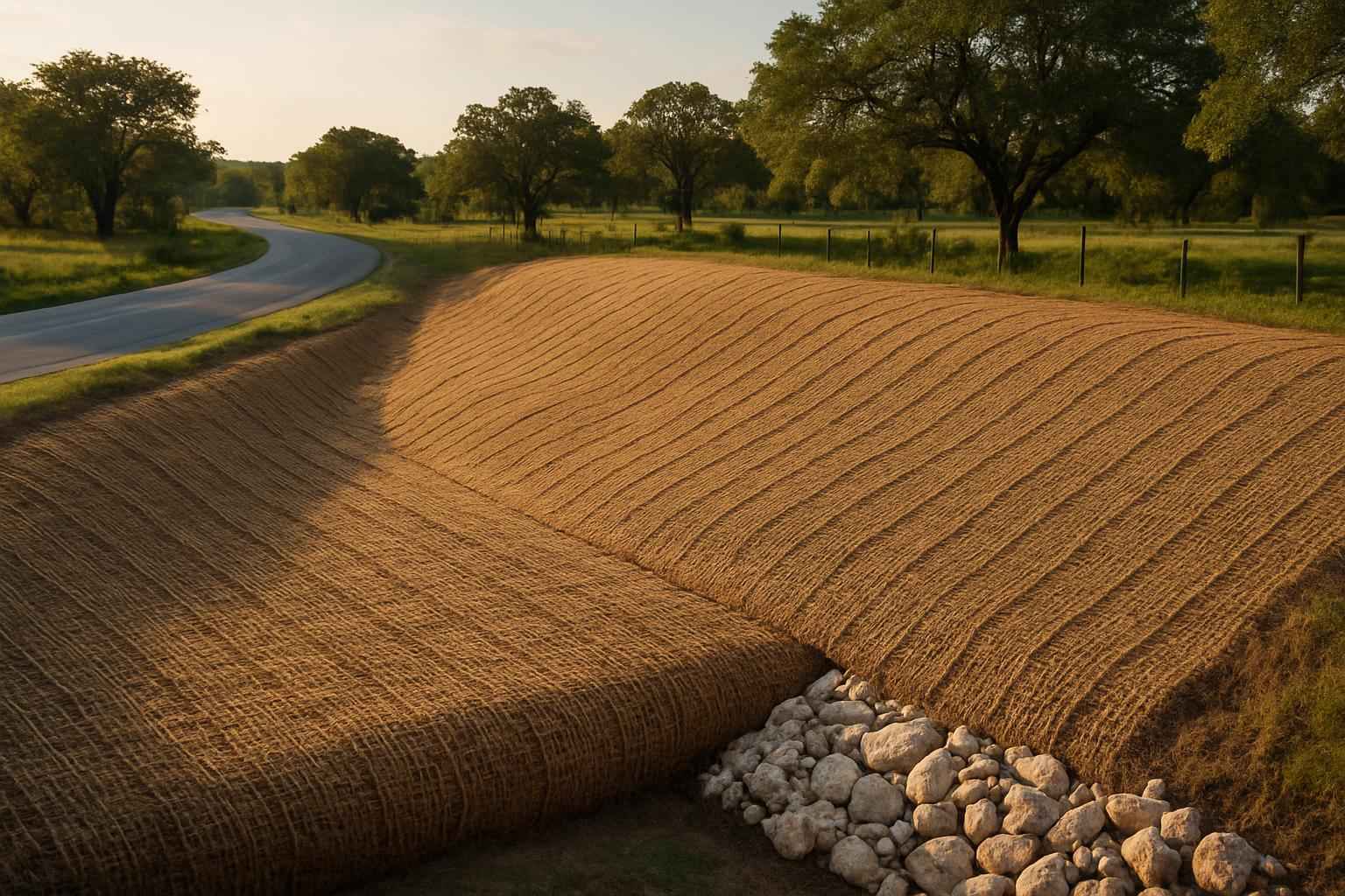 Erosion Control Matting in Center Point Texas