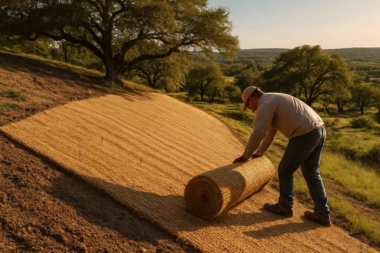 Erosion Control Matting in Johnson City Texas