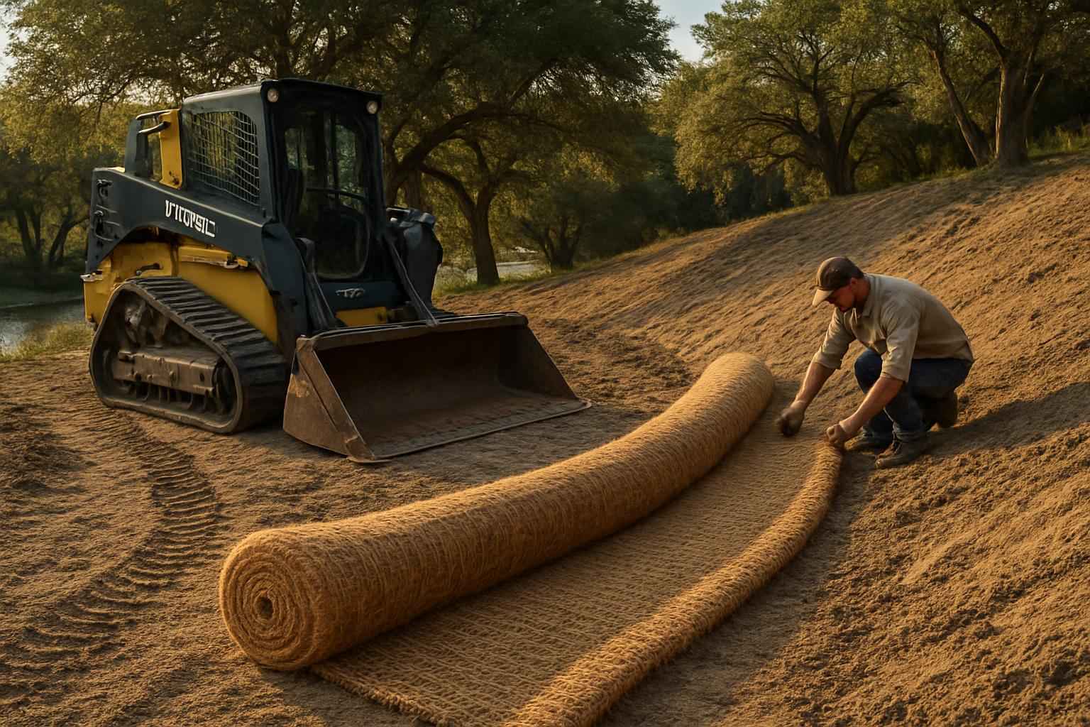 Erosion Control Prep in Camp Verde Texas