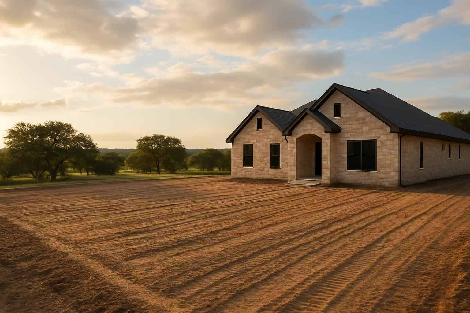 Final Grade for Construction in Blanco Texas