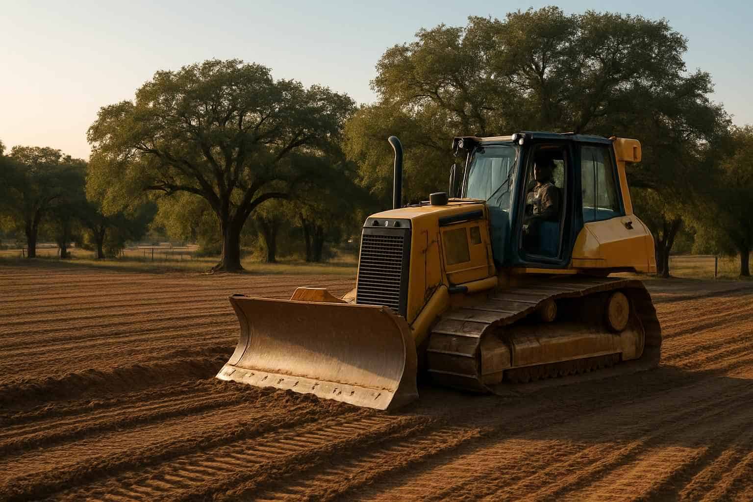 Final Grade for Construction in Center Point Texas