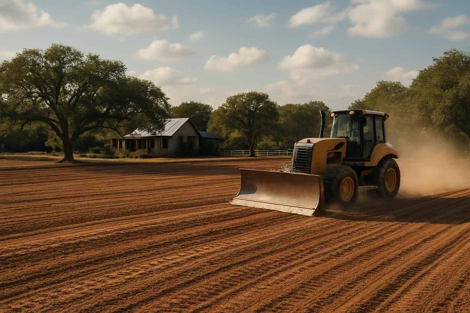 Final Grade for Construction in Johnson City Texas