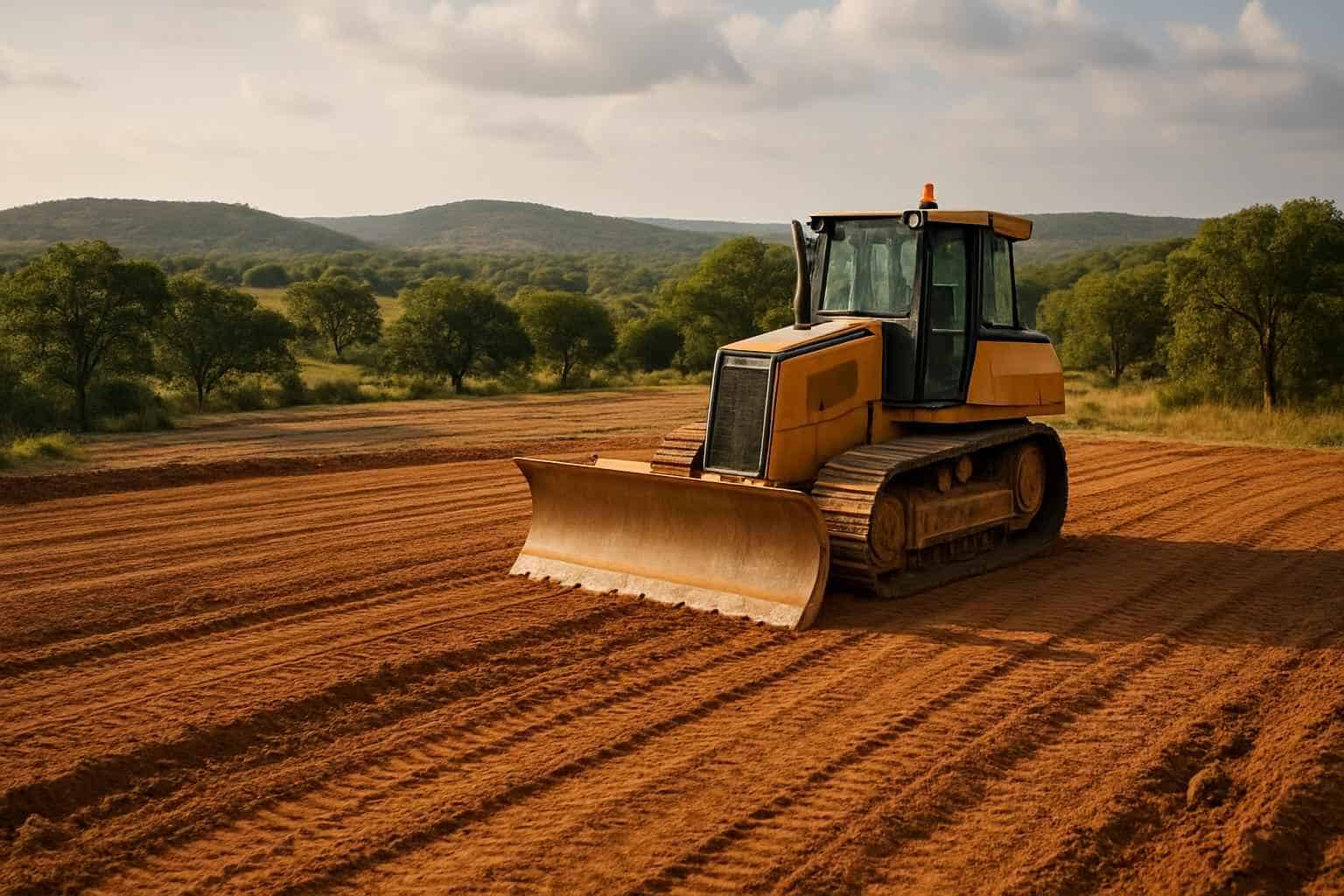 Final Grade for Construction in Mountain Home Texas