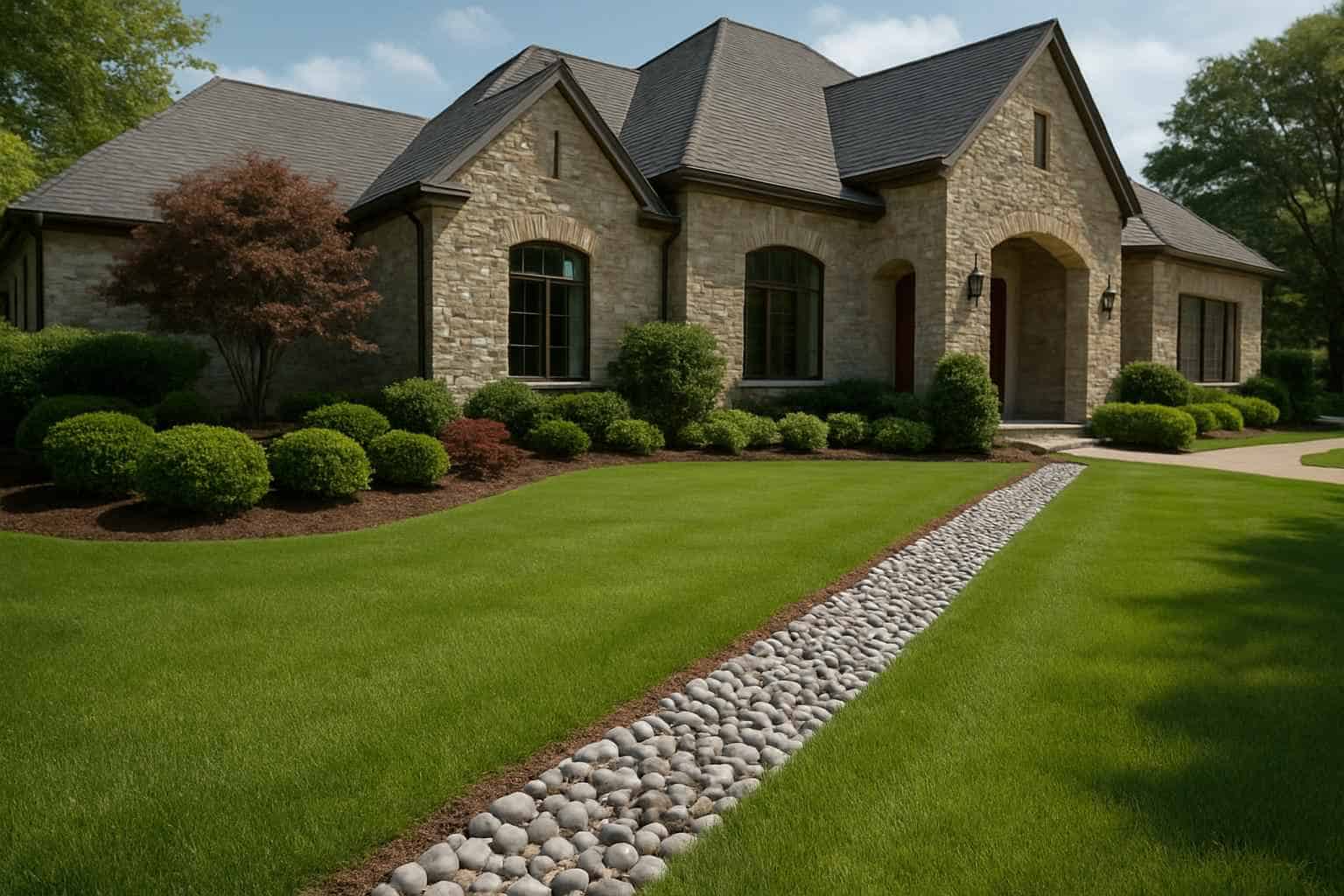 French Drains in Center Point Texas