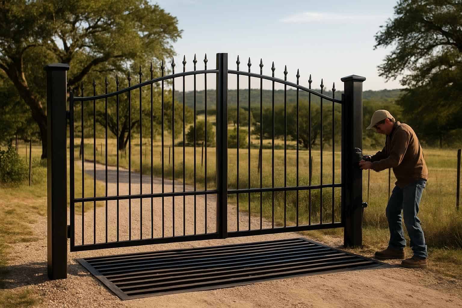 Gate Installation in Kendalia Texas