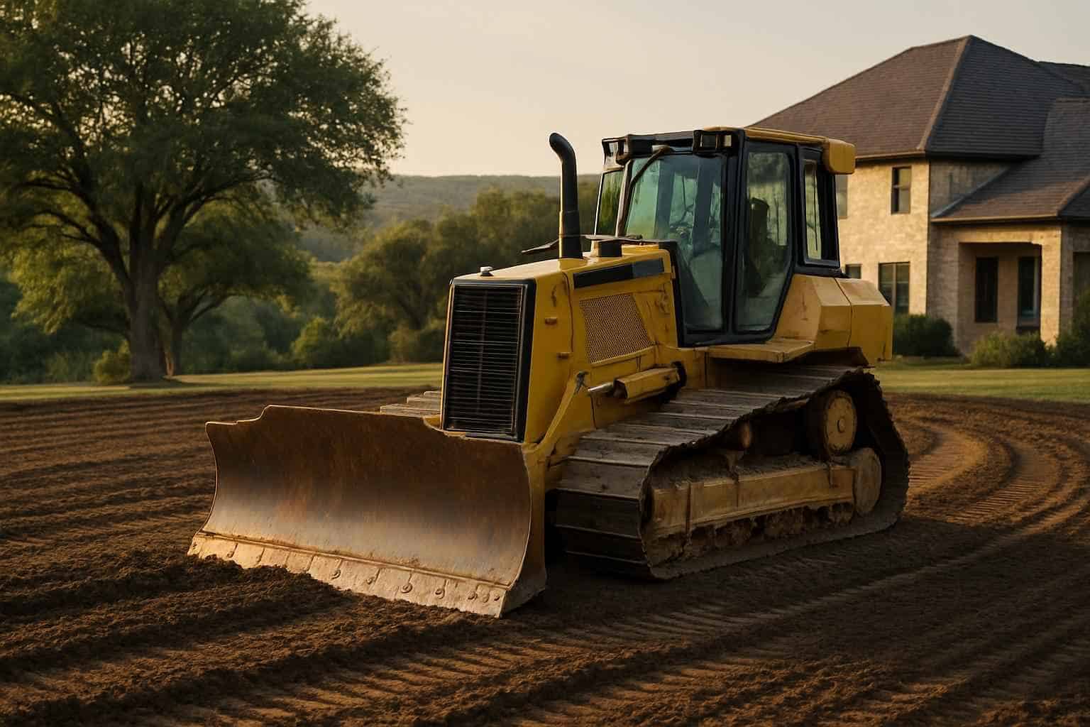 Grading and Leveling in Ingram Texas