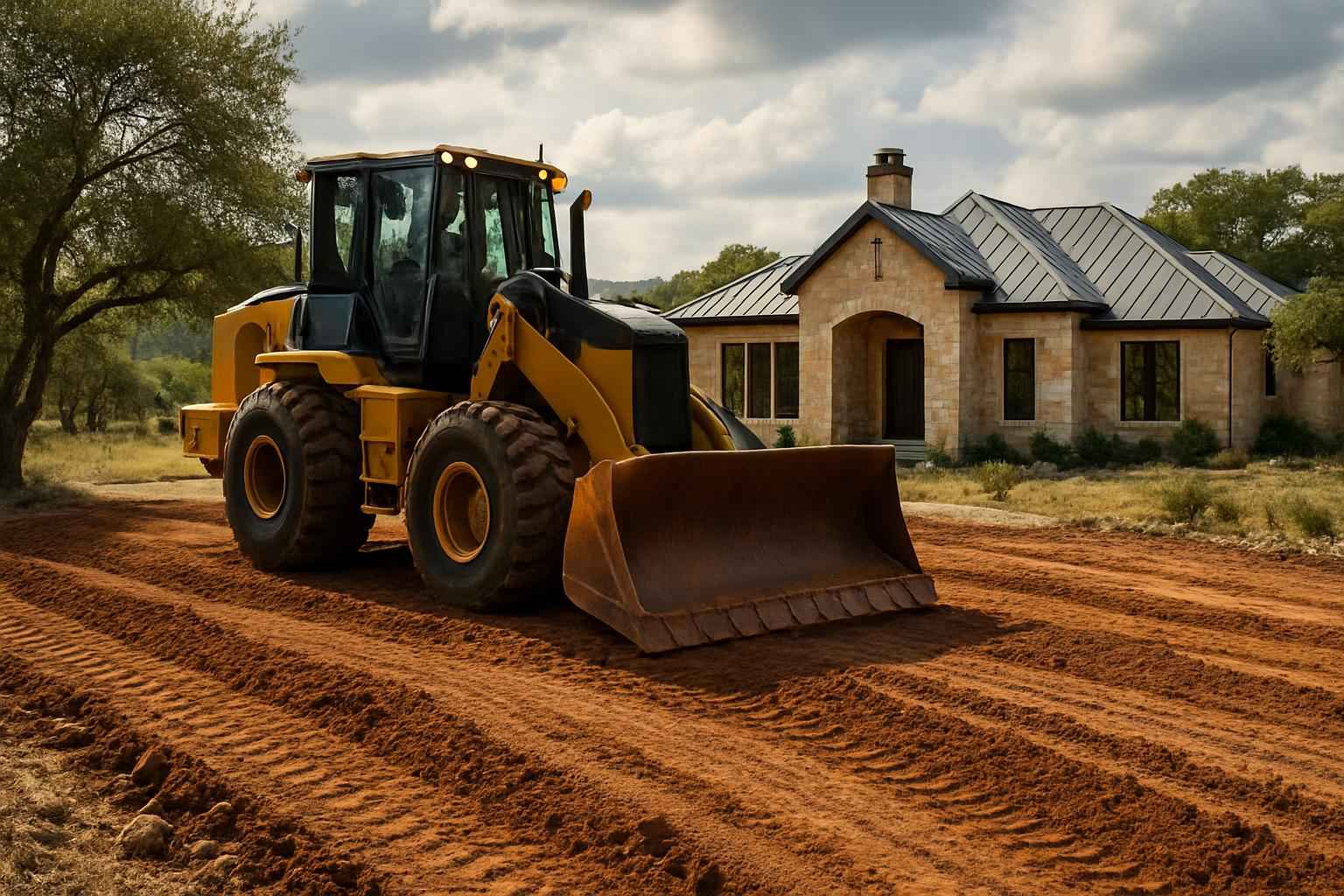 Grading and Leveling in Mountain Home Texas