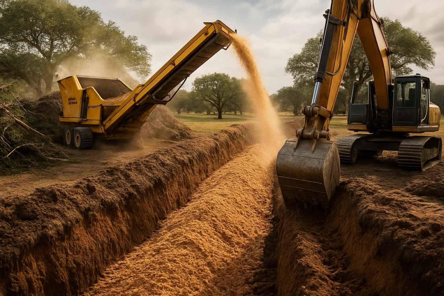 Grind and Backfill in Camp Verde Texas