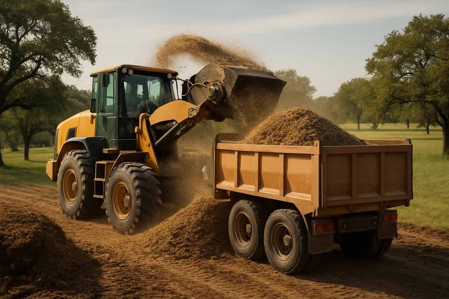 Grind and Backfill in Johnson City Texas