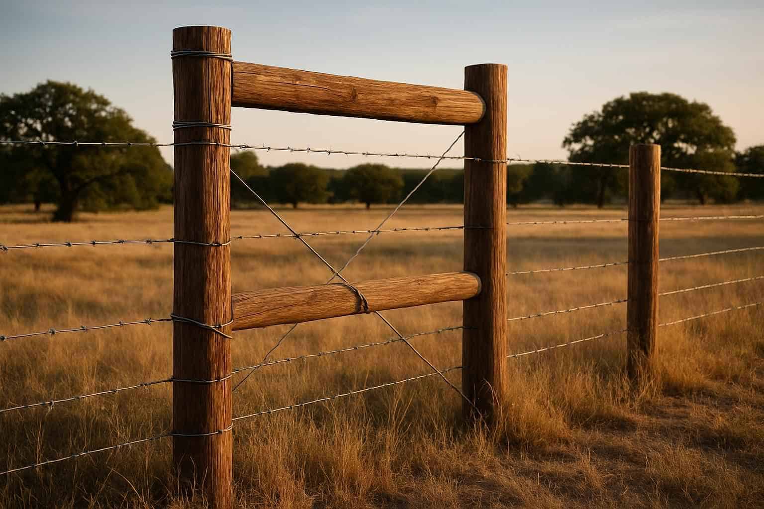 H Brace and Corner Posts in Johnson City Texas