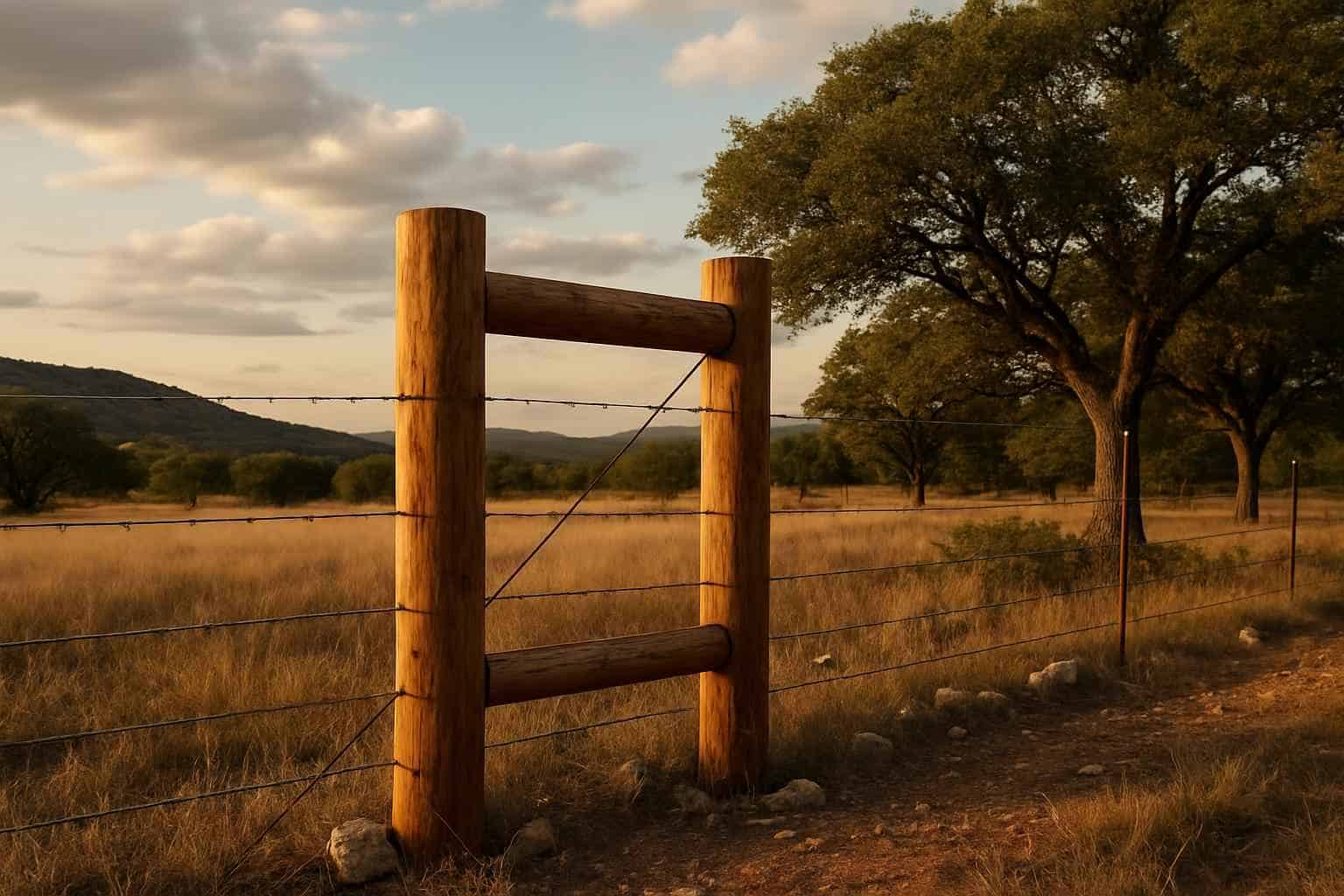 H Brace and Corner Posts in Mountain Home Texas