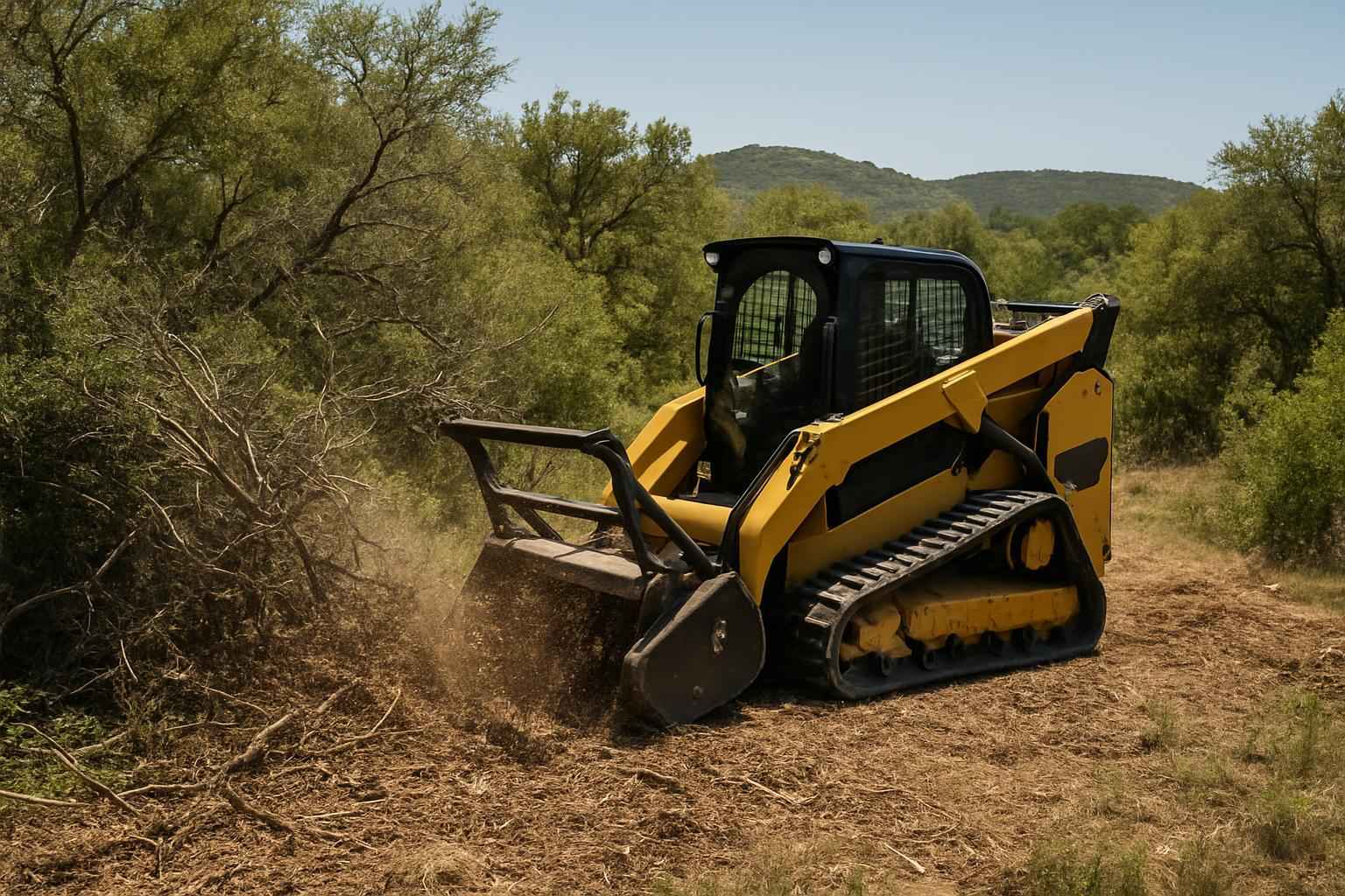 Heavy Brush Removal in Ingram Texas