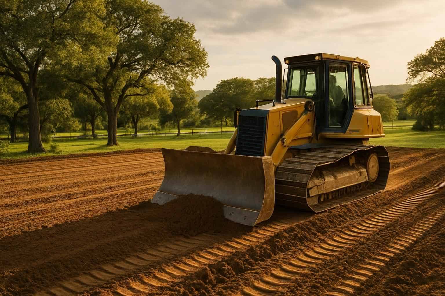 Land Grading in Center Point Texas