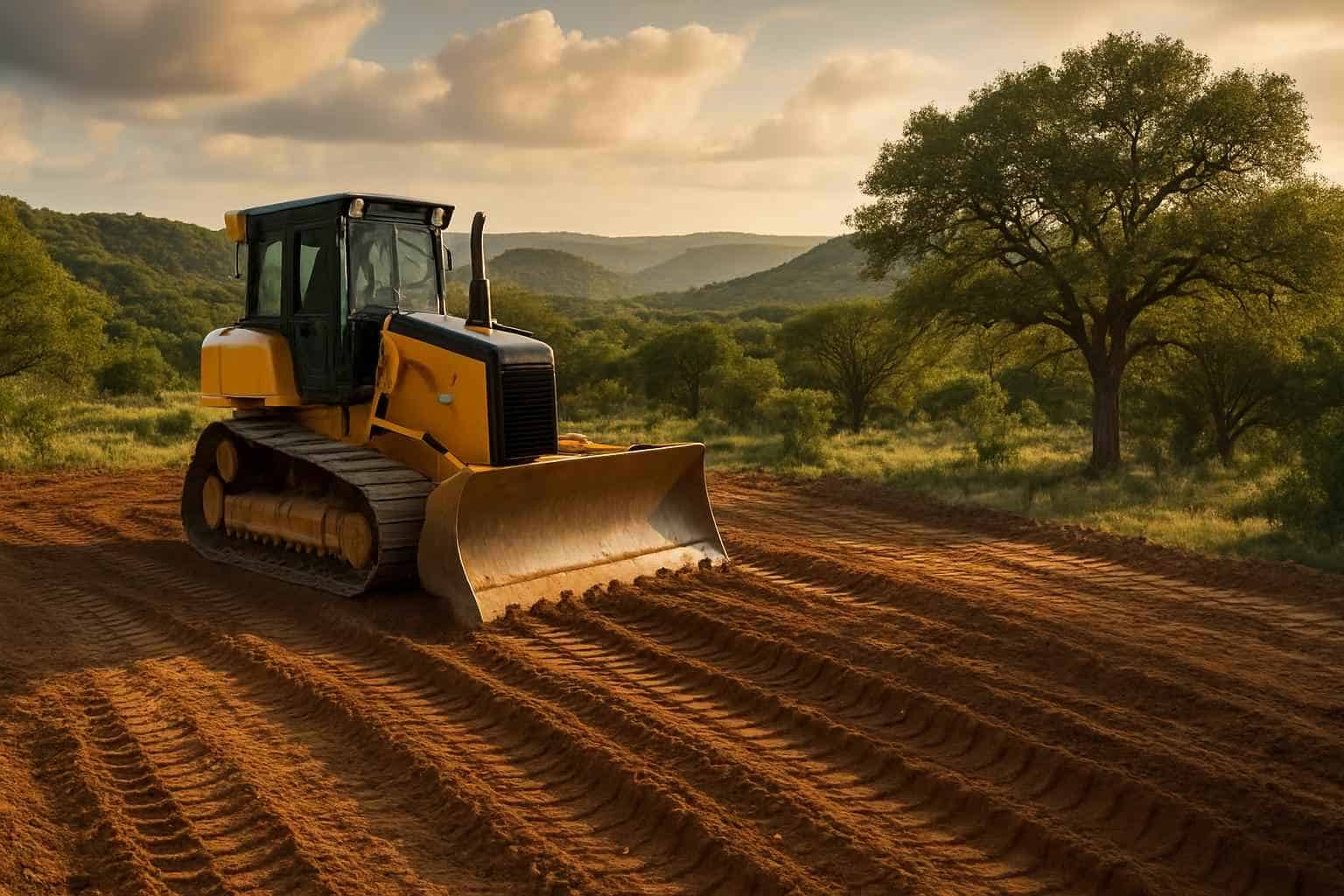 Land Grading in Hunt Texas