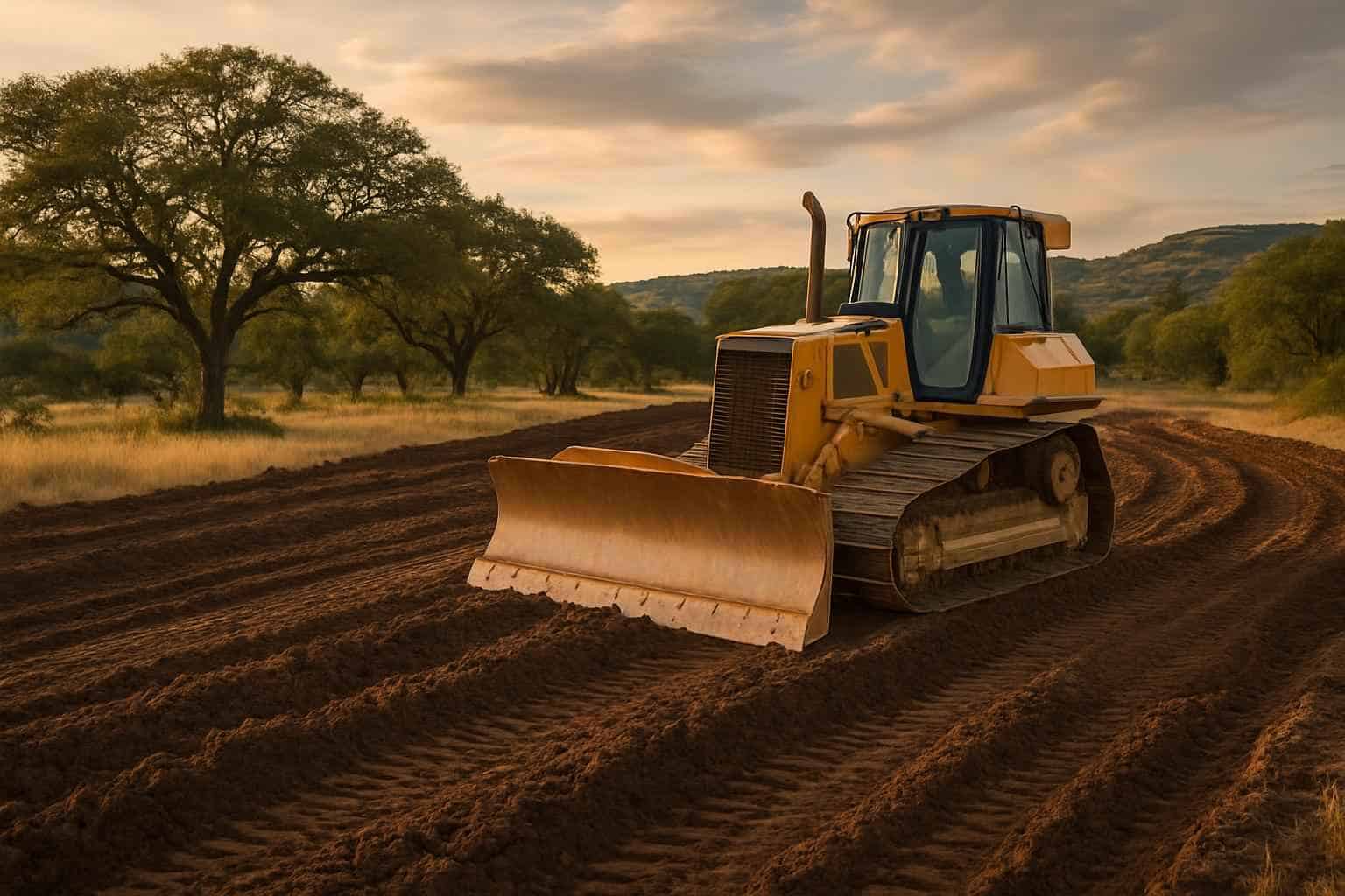 Land Grading in Ingram Texas