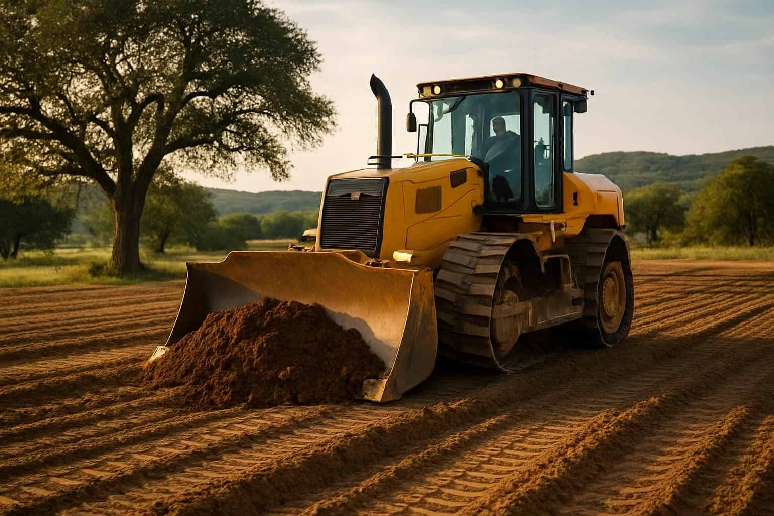 Land Grading in Kendalia Texas