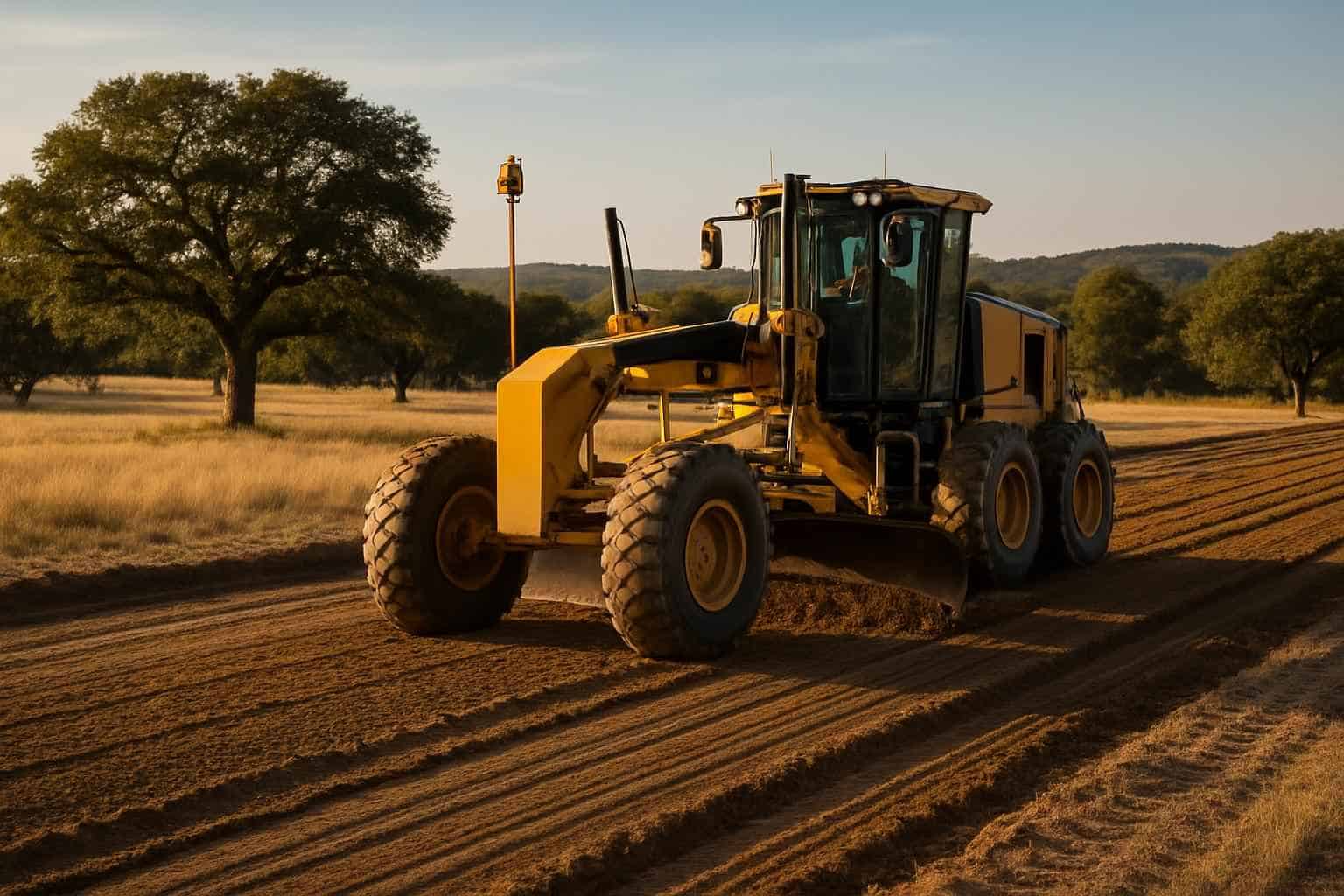 Laser Grading in Johnson City Texas