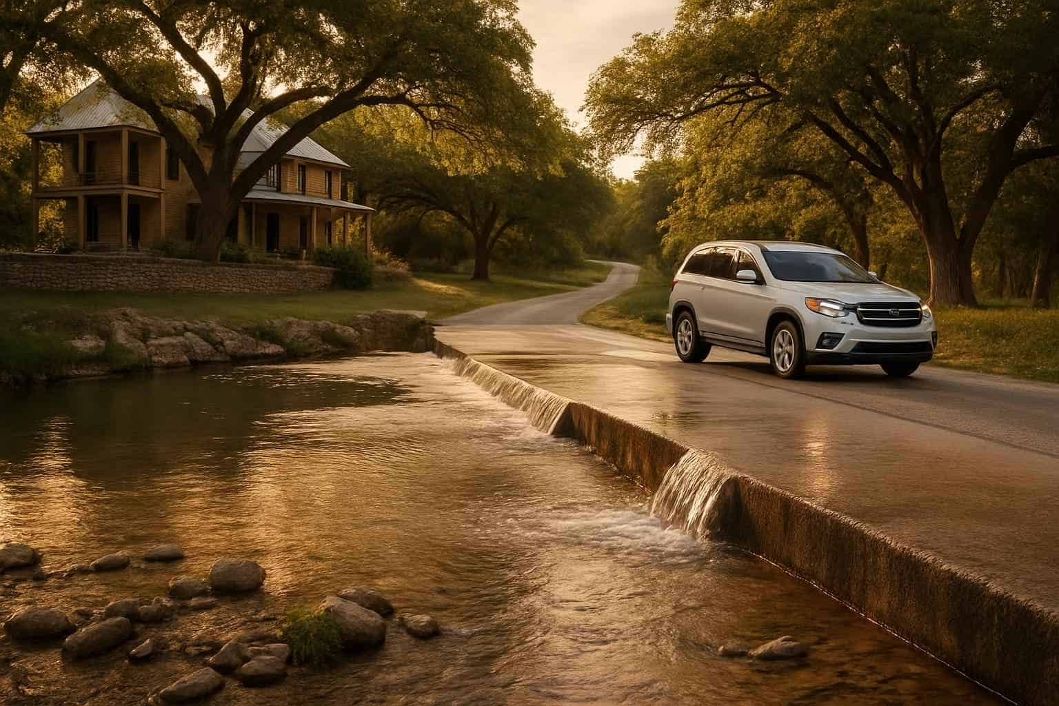 Low Water Crossings in Camp Verde Texas