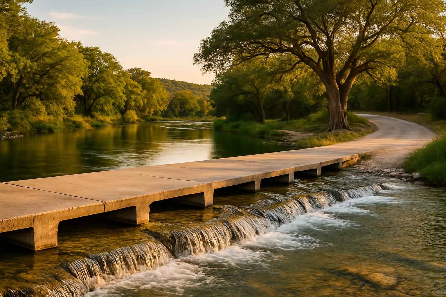 Low Water Crossings in Johnson City Texas