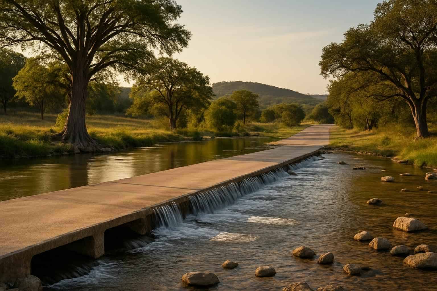 Low Water Crossings in Kendalia Texas