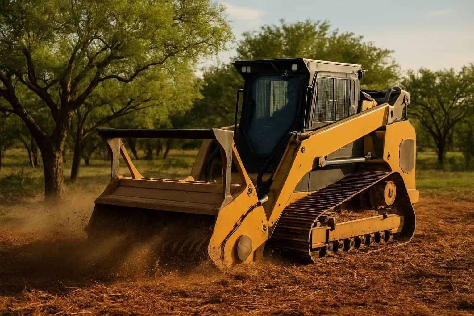 Mesquite Mulching in Ingram Texas