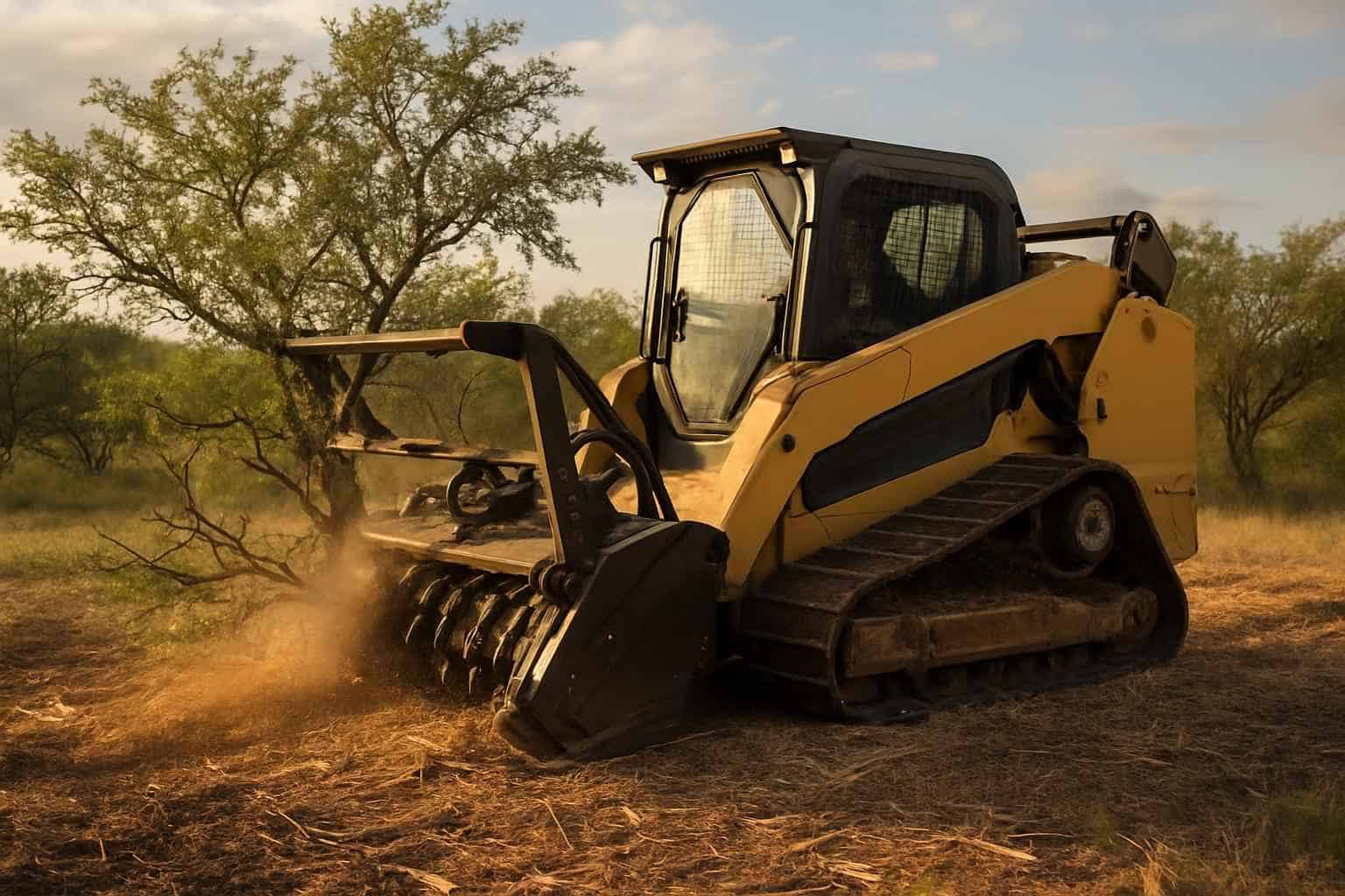 Mesquite Mulching in Johnson City Texas