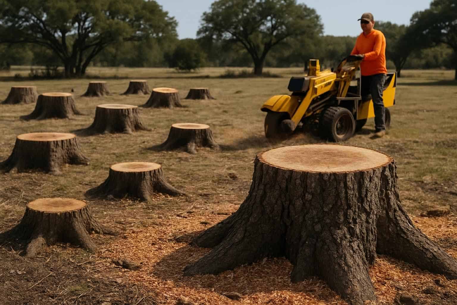 Multiple Stumps Same Day in Blanco Texas