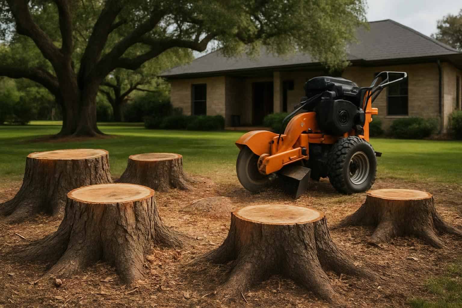 Multiple Stumps Same Day in Center Point Texas