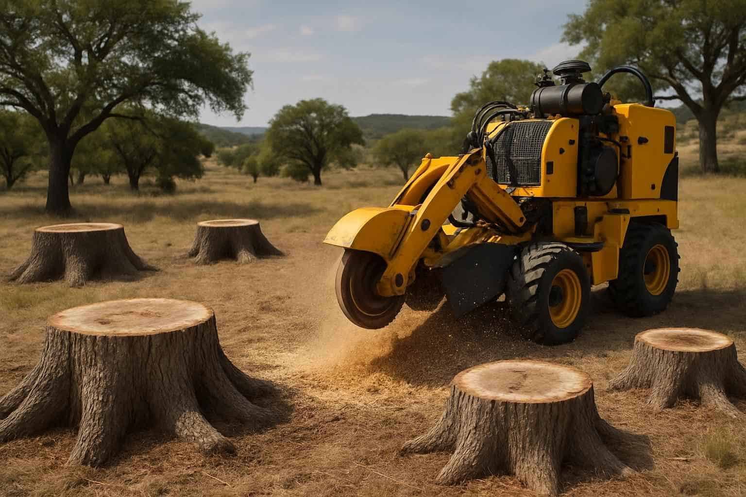 Multiple Stumps Same Day in Mountain Home Texas