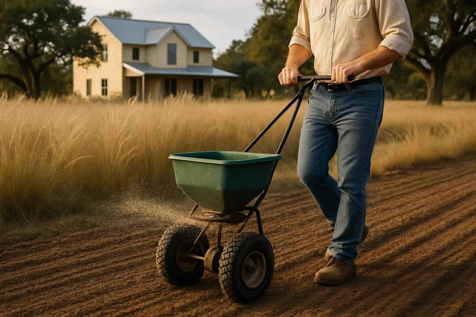 Native Grass Seeding in Johnson City Texas