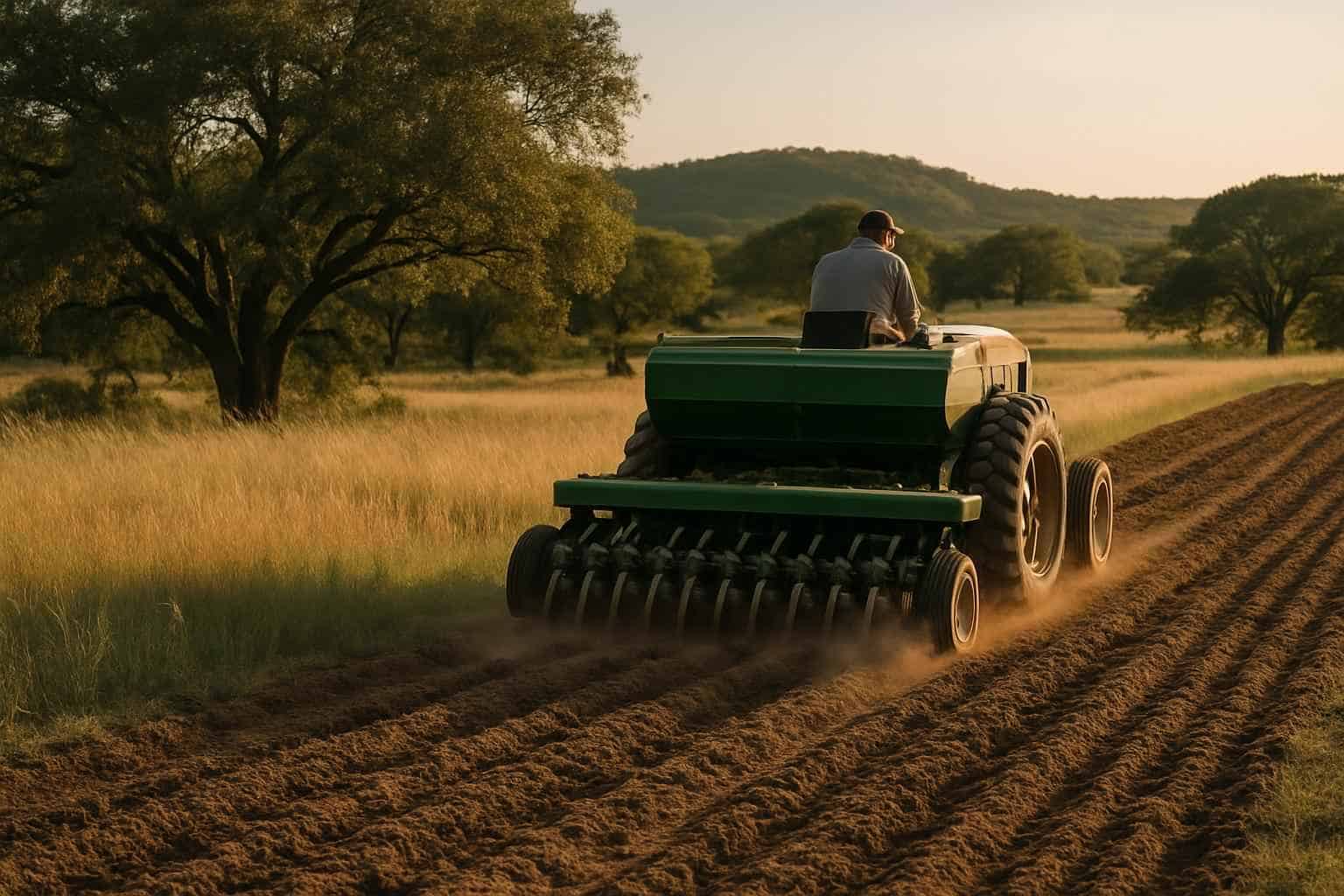 Native Grass Seeding in Sisterdale Texas