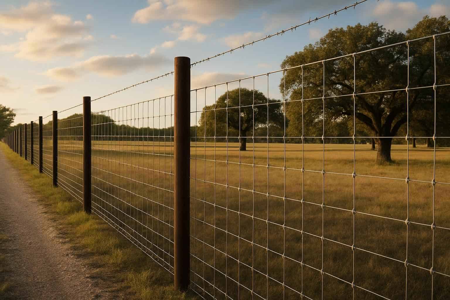 Net Wire and Field Fence in Center Point Texas