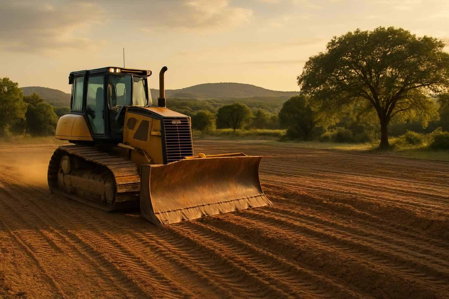 New Construction Lot Prep in Camp Verde Texas