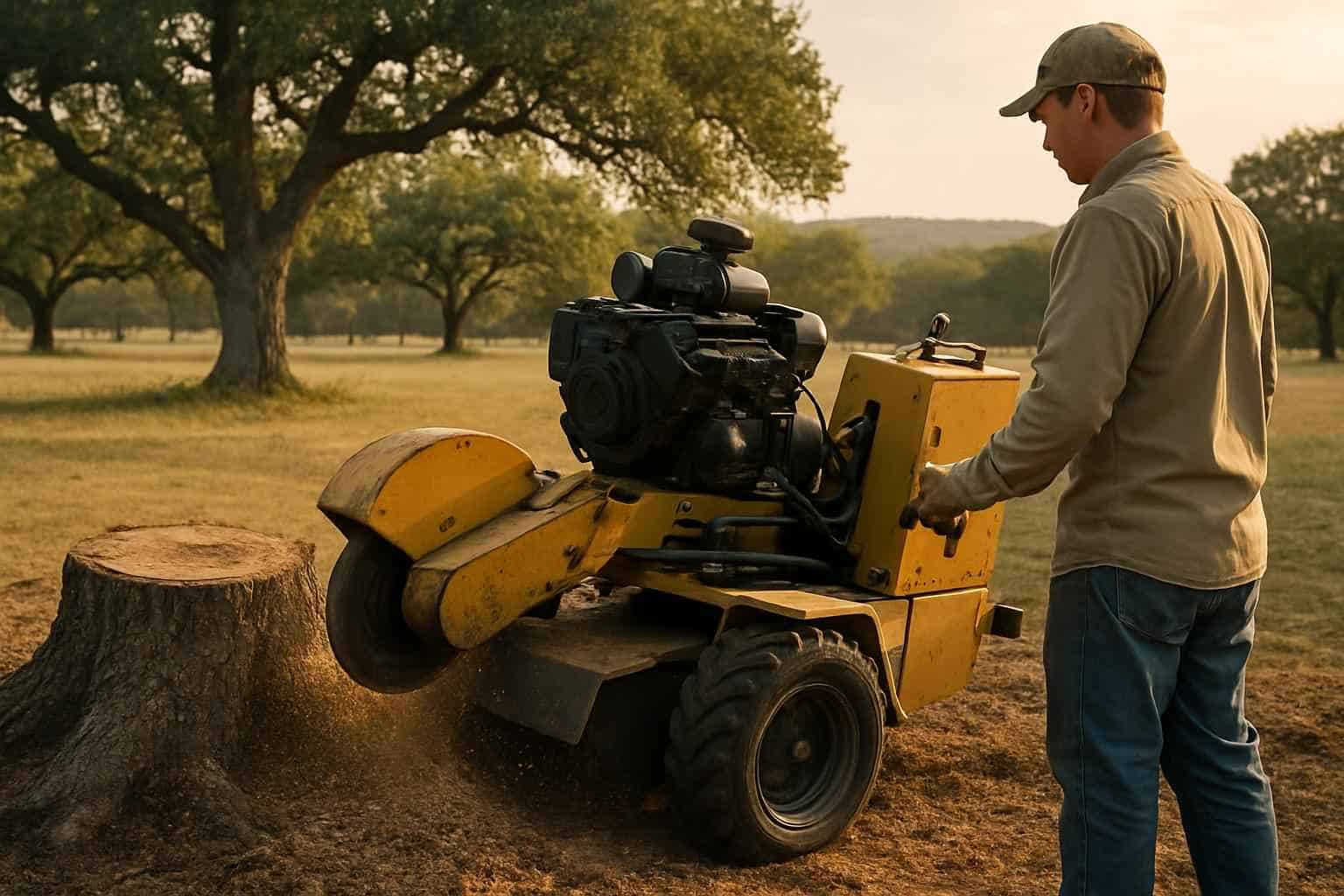 Oak Stump Removal in Camp Verde Texas