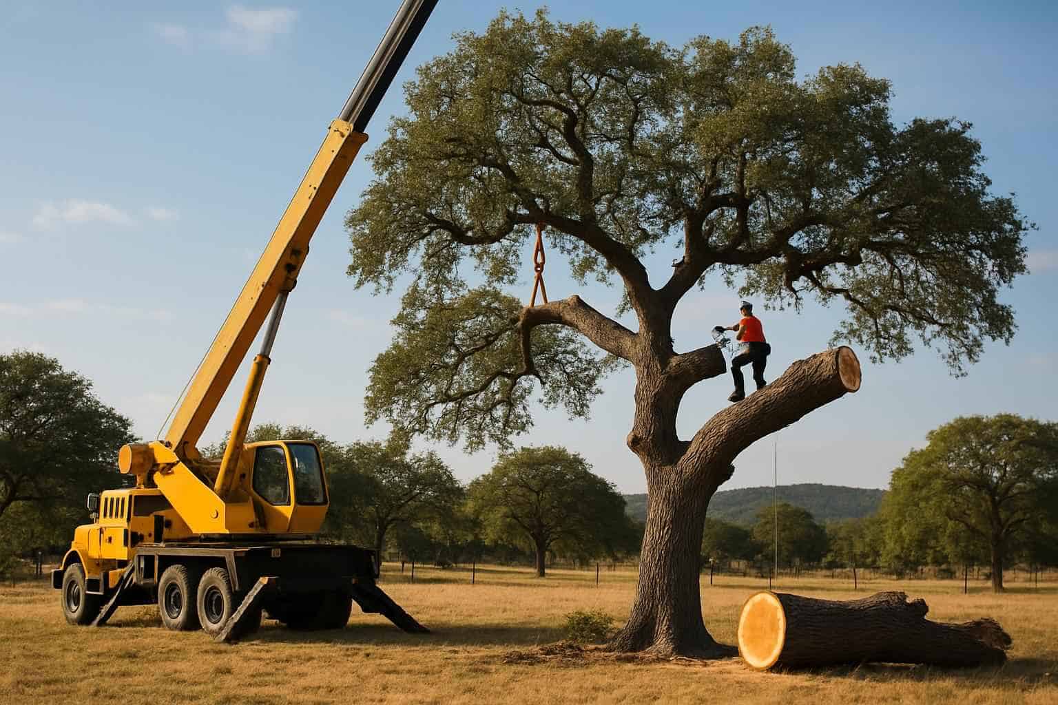 Oak Tree Removal in Camp Verde Texas