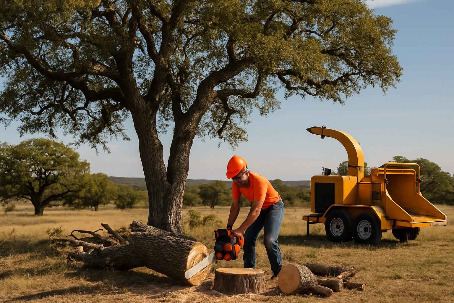 Oak Tree Removal in Mountain Home Texas