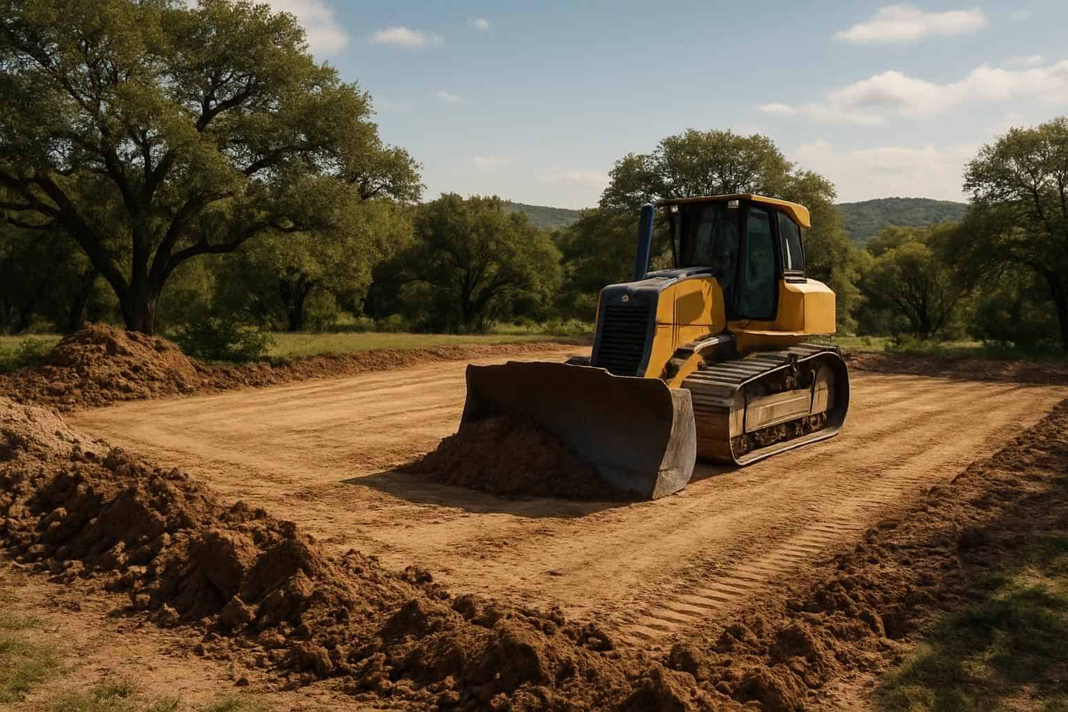 Pad Site Clearing in Camp Verde Texas