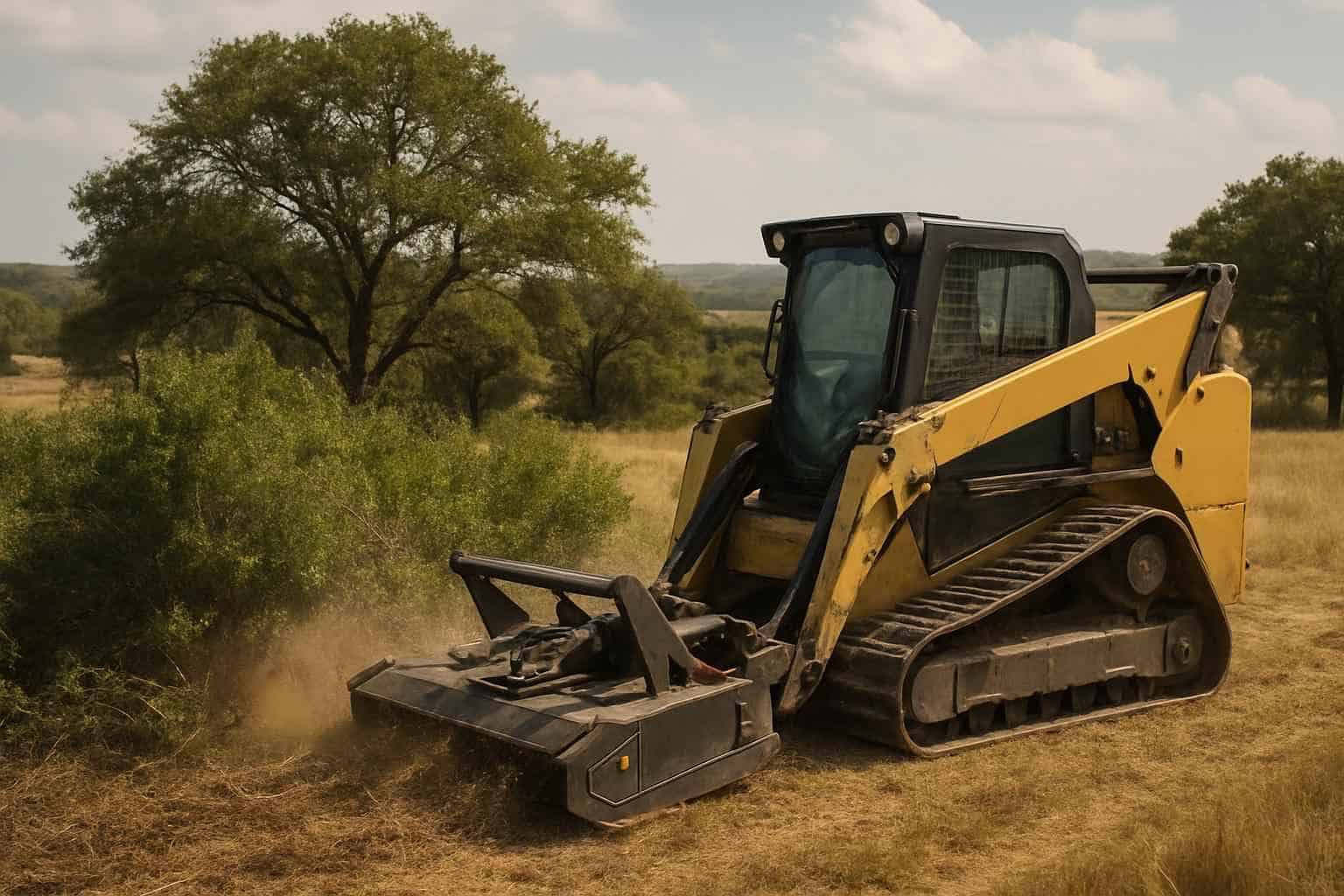 Pasture Brush Clearing in Blanco Texas