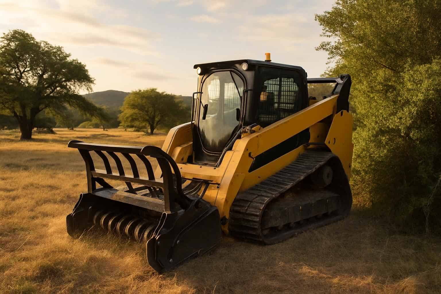 Pasture Brush Clearing in Hunt Texas