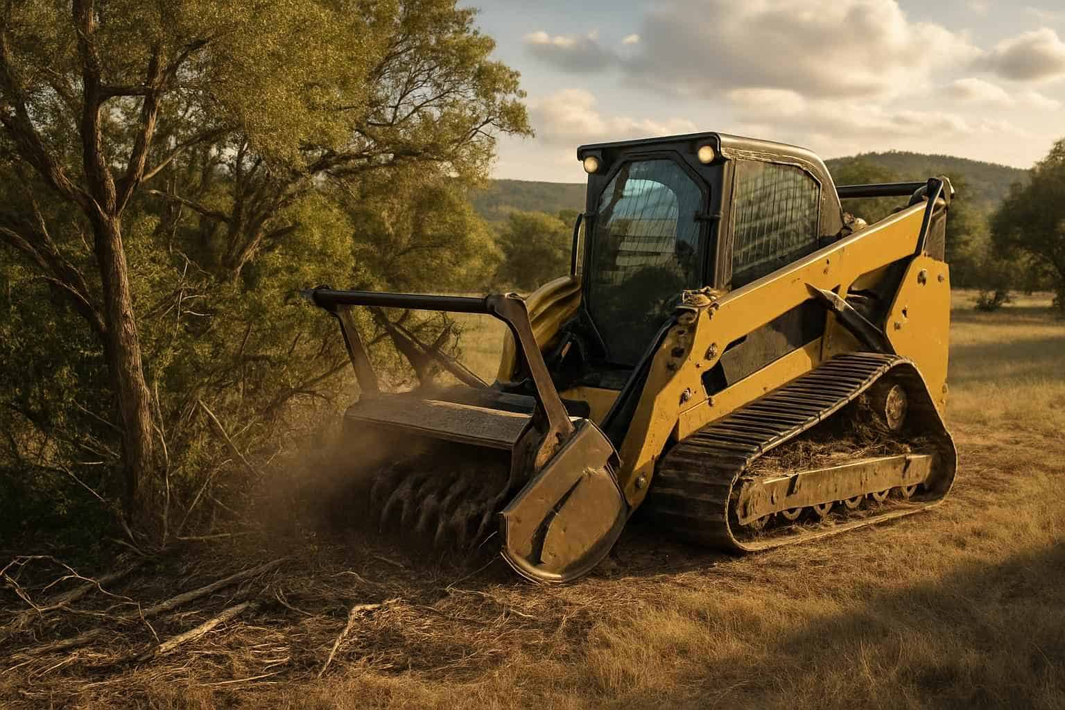 Pasture Brush Clearing in Mountain Home Texas