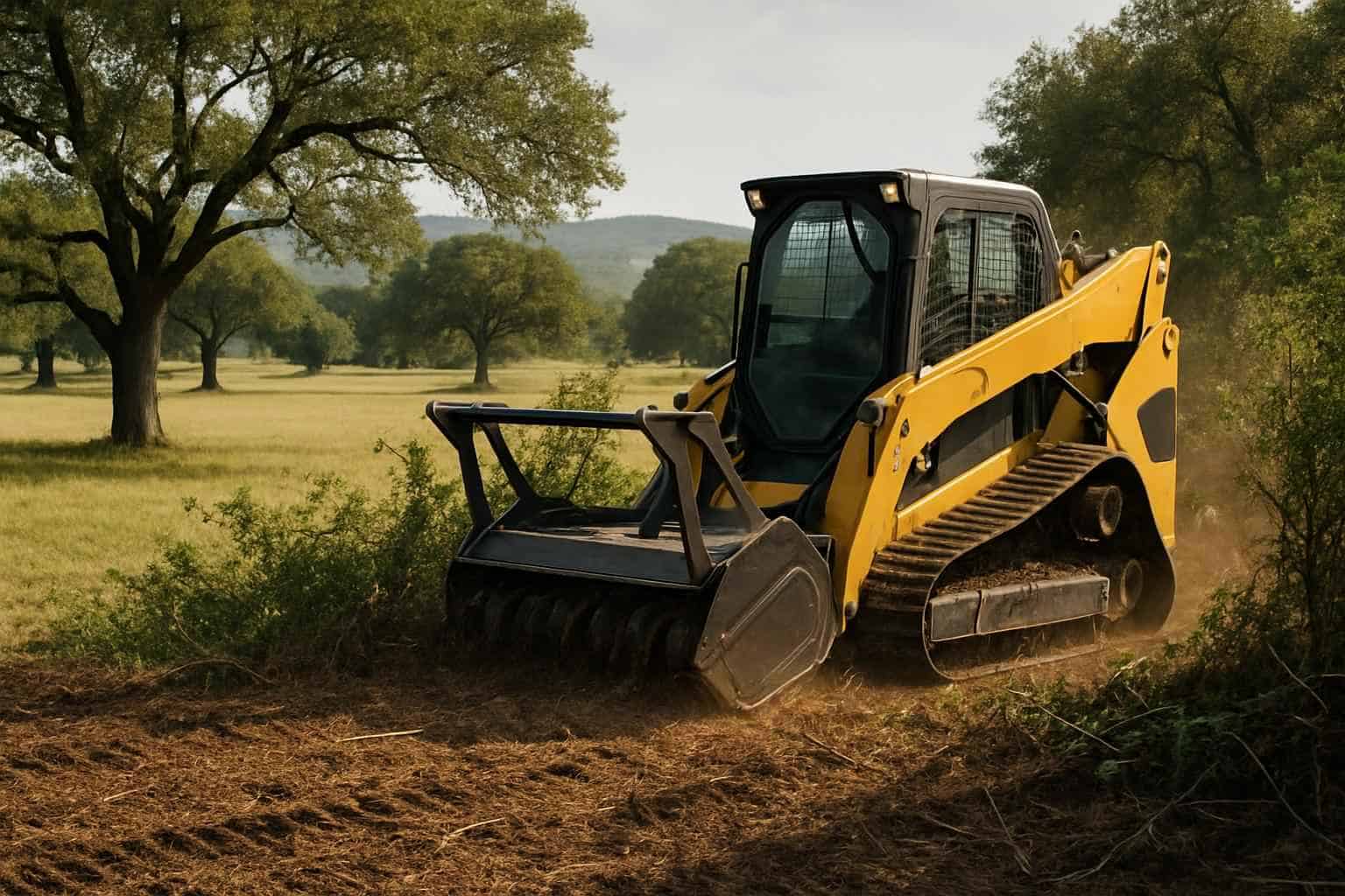 Pasture Underbrush Clearing in Ingram Texas