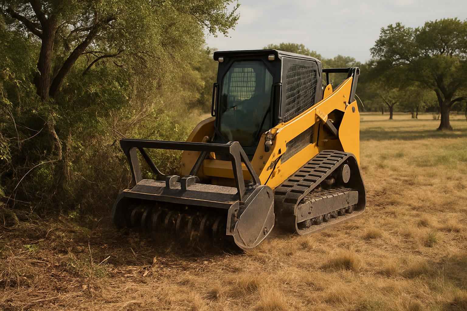 Pasture Underbrush Clearing in Kendalia Texas