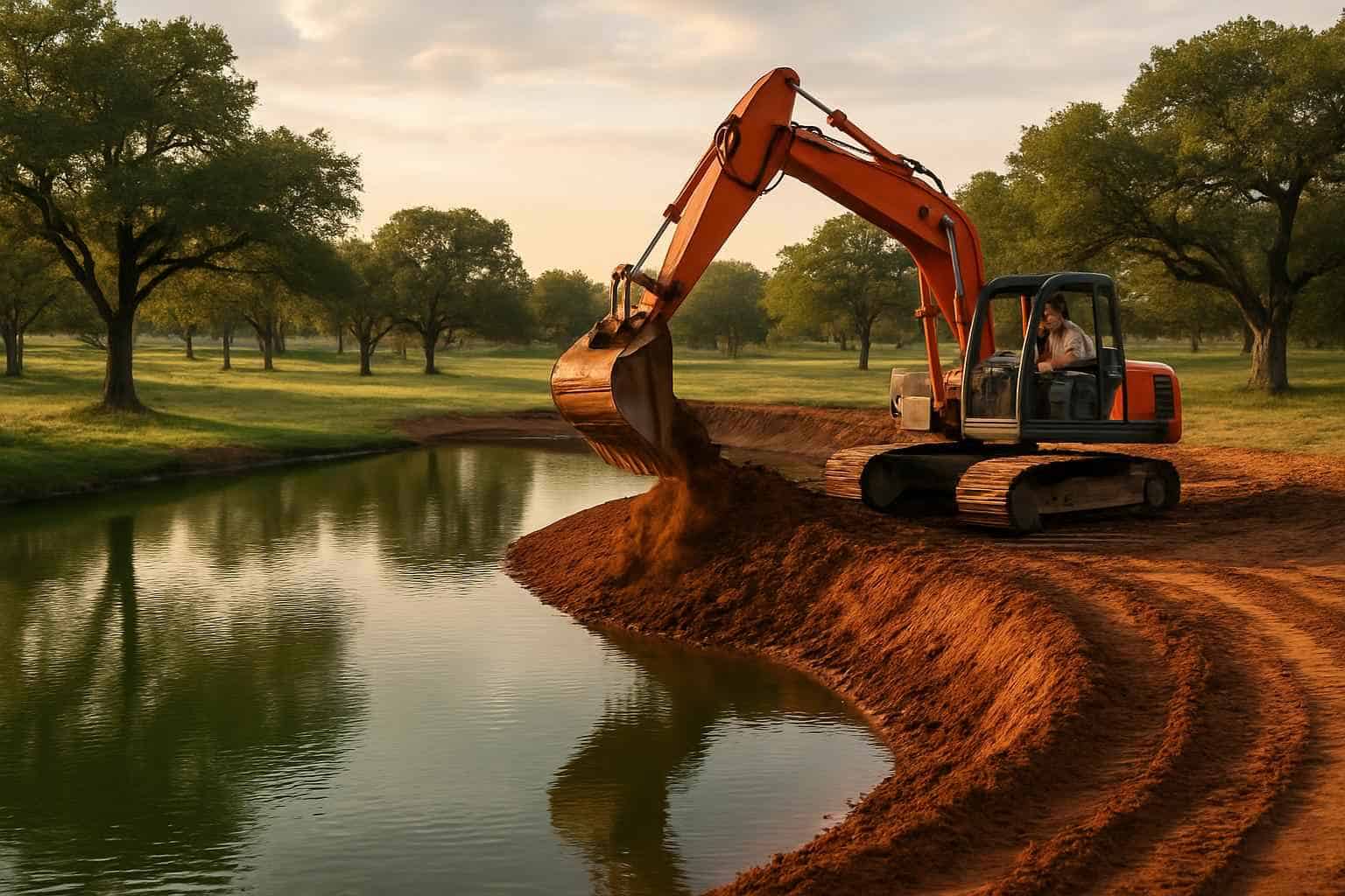 Pond Expansion in Blanco Texas